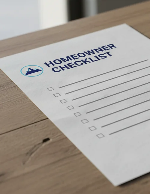 Preview of the printable Everett roof maintenance and storm documentation checklist